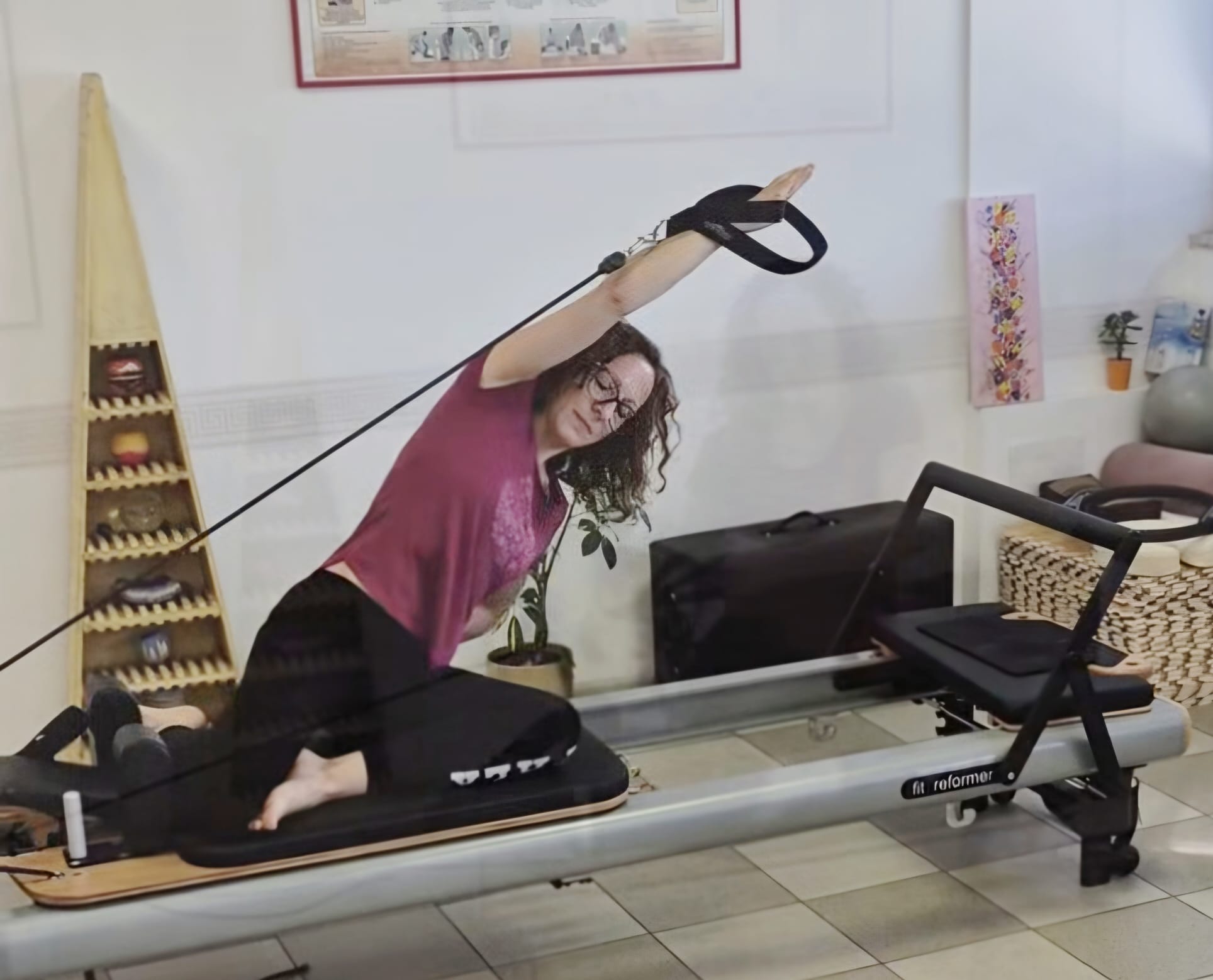 Sara istruttrice Pilates Reformer Sedico Belluno